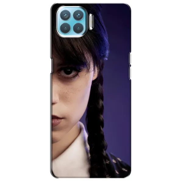 Чехол с принтом «Загадочный взгляд Уэнздей» для OPPO F17 Pro