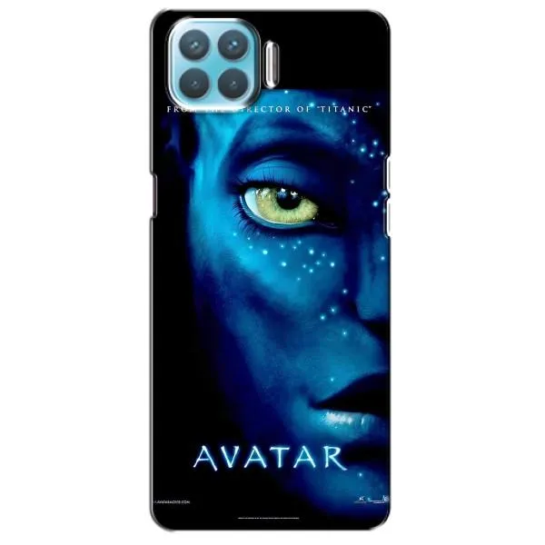 Чехол с принтом «глаз Аватара» для OPPO F17