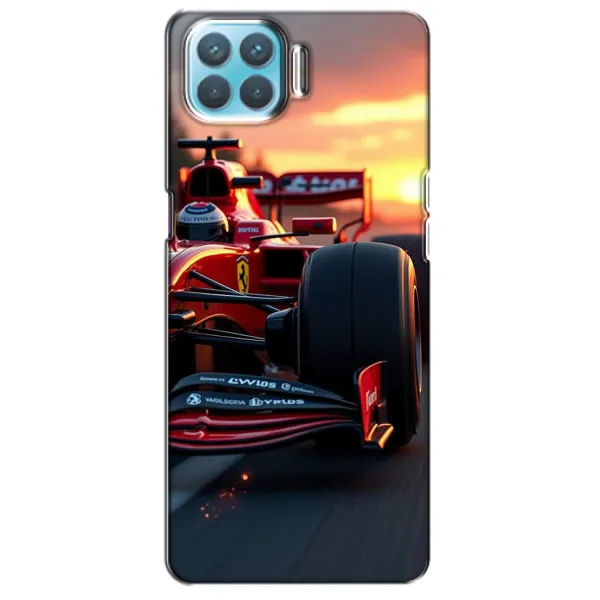 Чехол с принтом «Макларен на закате» для OPPO F17
