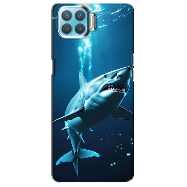 Чехол с принтом «Акула под водой» для OPPO F17
