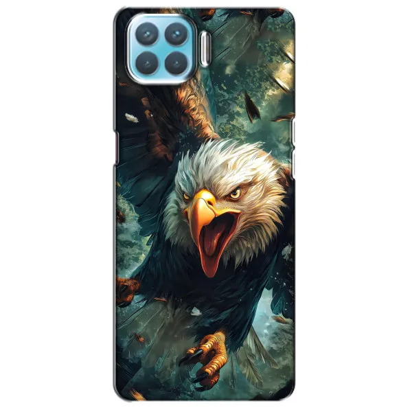 Чехол с принтом «Орел в полете» для OPPO F17