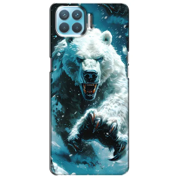 Чехол с принтом «Полярный медведь» для OPPO F17