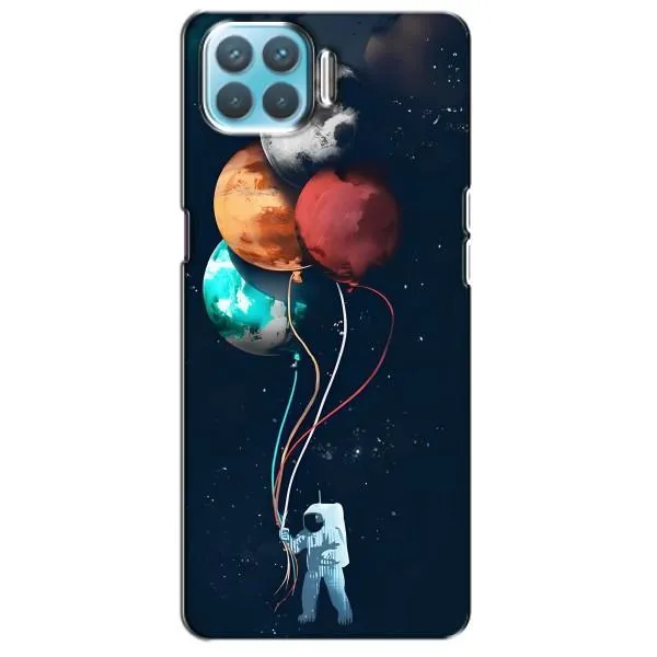 Чехол с принтом «Планеты шарики» для OPPO F17