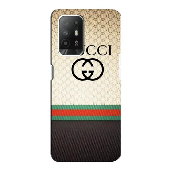 Чехол с принтом «GUCCI стиль» для OPPO F19 Pro Plus 5G