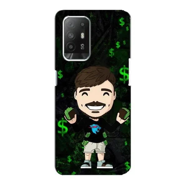Чехол с принтом «Блогер Beast» для OPPO F19 Pro Plus 5G
