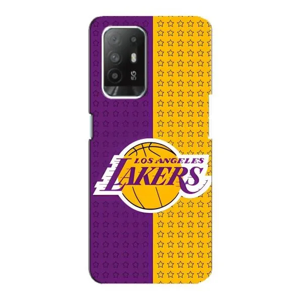 Чехол с принтом «Лейкерс» для OPPO F19 Pro Plus 5G