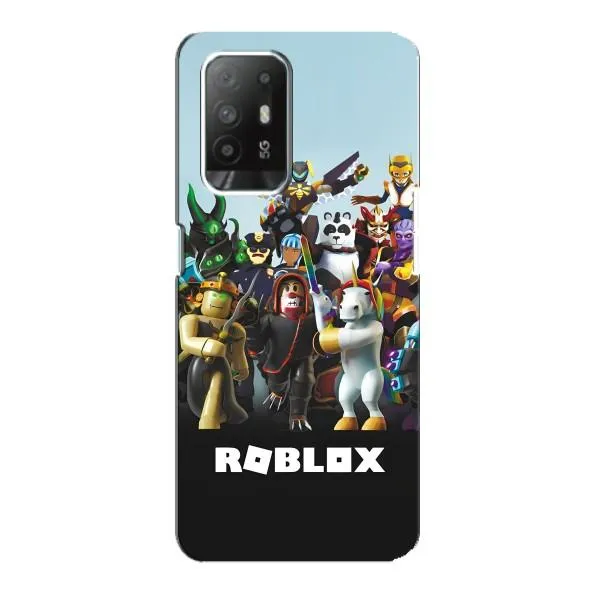 Чехол с принтом «ROBLEX» для OPPO F19 Pro Plus 5G