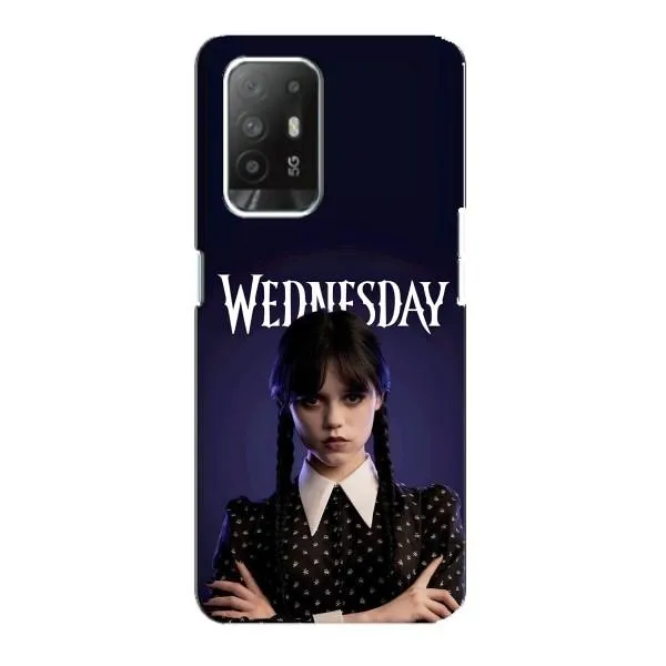 Чехол с принтом «Wednesday» для OPPO F19 Pro Plus 5G