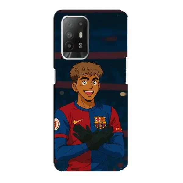 Чехол с принтом «Футболист Ямаль» для OPPO F19 Pro Plus 5G