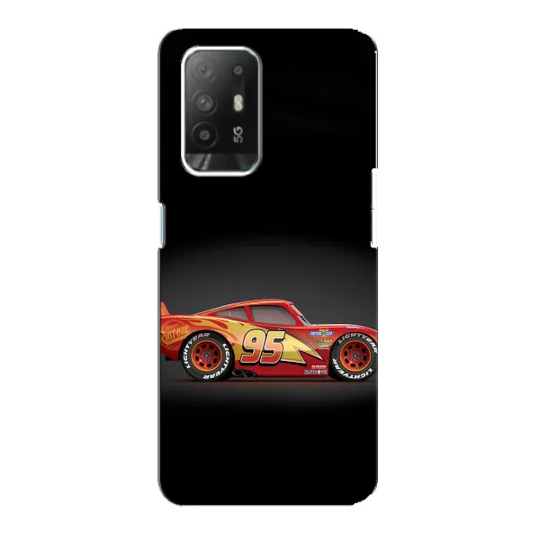 Чехол с принтом «Маквин номер 95» для OPPO F19 Pro Plus 5G