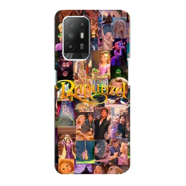 Чохол з принтом «Колаж Рапунцель» для OPPO F19 Pro Plus 5G Чохол з принтом «Колаж Рапунцель» для OPPO F19 Pro Plus 5G
