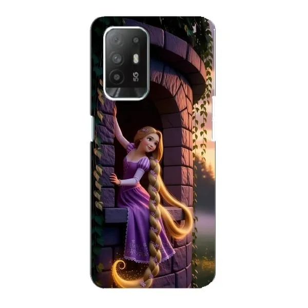 Чохол з принтом «Рапунцель на вежі» для OPPO F19 Pro Plus 5G Чохол з принтом «Рапунцель на вежі» для OPPO F19 Pro Plus 5G