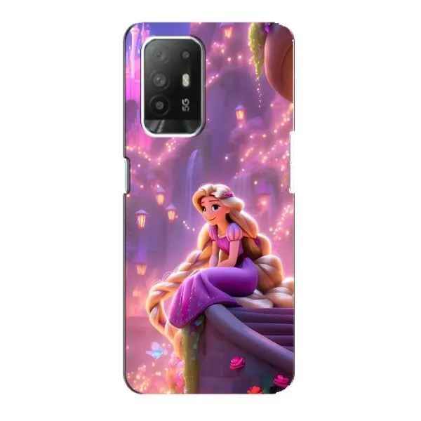 Чохол з принтом «Рапунцель у замку» для OPPO F19 Pro Plus 5G Чохол з принтом «Рапунцель у замку» для OPPO F19 Pro Plus 5G