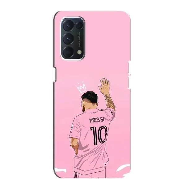Чехол с принтом «Месси Маями» для OPPO F19
