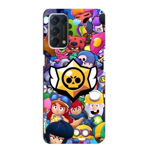 Чехол с принтом «Лого Brawl Stars» для OPPO F19