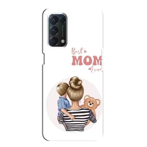 Чохол з принтом «Мама і син» для OPPO F19 Чохол з принтом «Мама і син» для OPPO F19
