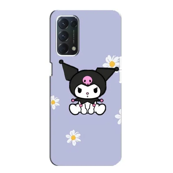Чехол с принтом «Куроми в цветах» для OPPO F19 Чехол с принтом «Куроми в цветах» для OPPO F19