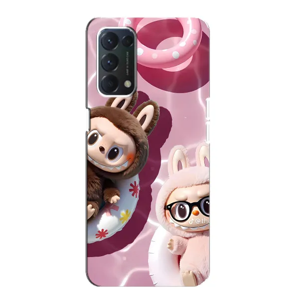 Чехол с принтом «Игрушка Лабубу» для OPPO F19