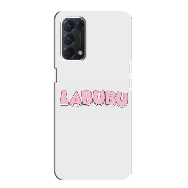 Чехол с принтом «Лого Лабубу» для OPPO F19