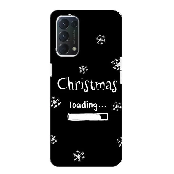 Чехол с принтом «Christmas loading» для OPPO F19