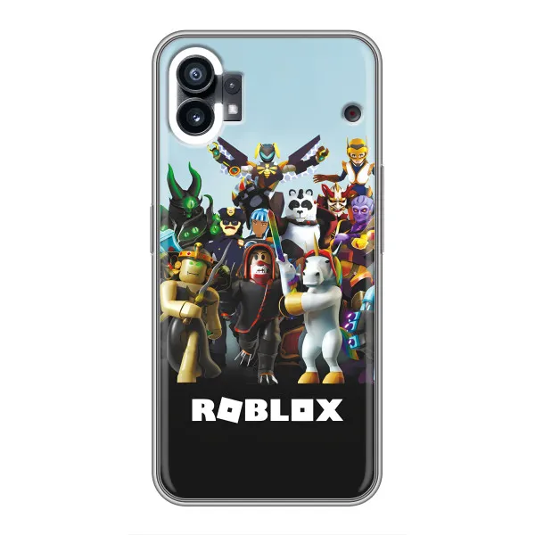 Чохол з принтом «ROBLEX» для OPPO F31