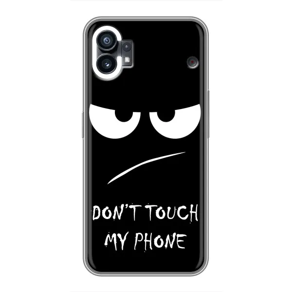 Чохол з принтом «Dont Touch» для OPPO F31