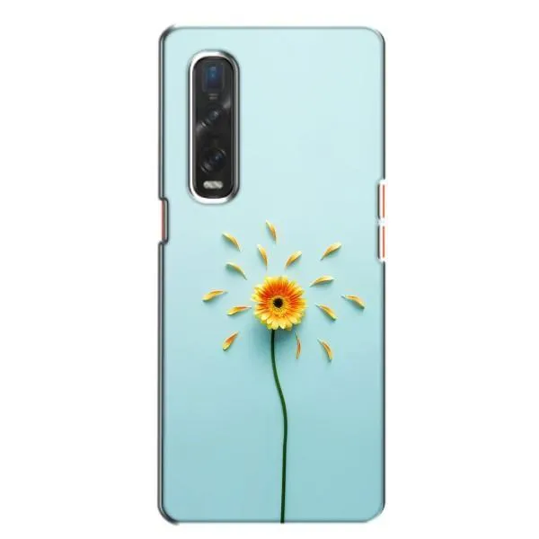 Чехол с принтом «Желтый цветок» для OPPO Find X2