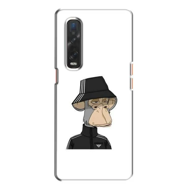 Чехол с принтом «обезьяна NFT Adidas» для OPPO Find X2 Чехол с принтом «обезьяна NFT Adidas» для OPPO Find X2