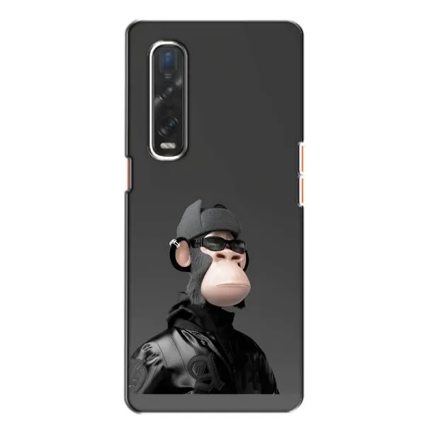 Чехол с принтом «стильная обезьяна NFT» для OPPO Find X2 Чехол с принтом «стильная обезьяна NFT» для OPPO Find X2