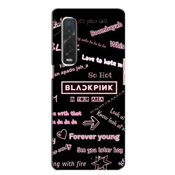 Чехол с принтом «BLACKPINK» для OPPO Find X2