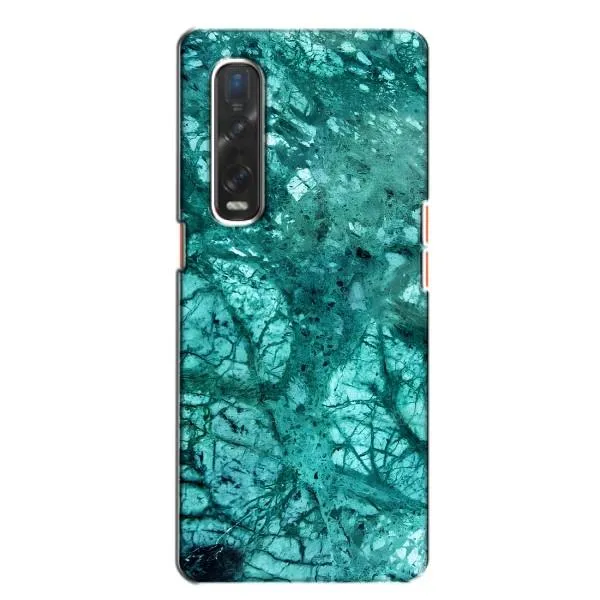 Чехол с принтом «Зеленый мрамор» для OPPO Find X2 Чехол с принтом «Зеленый мрамор» для OPPO Find X2