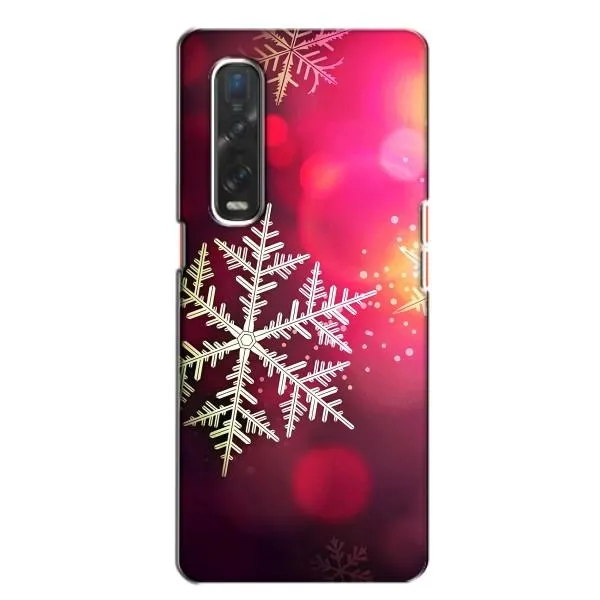 Чехол с принтом «Снежинка» для OPPO Find X2
