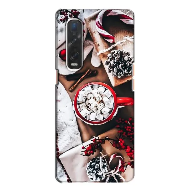 Чехол с принтом «Рождественская атмосфера» для OPPO Find X2 Чехол с принтом «Рождественская атмосфера» для OPPO Find X2
