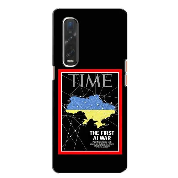 Чехол с принтом «TIME Ukraine» для OPPO Find X2