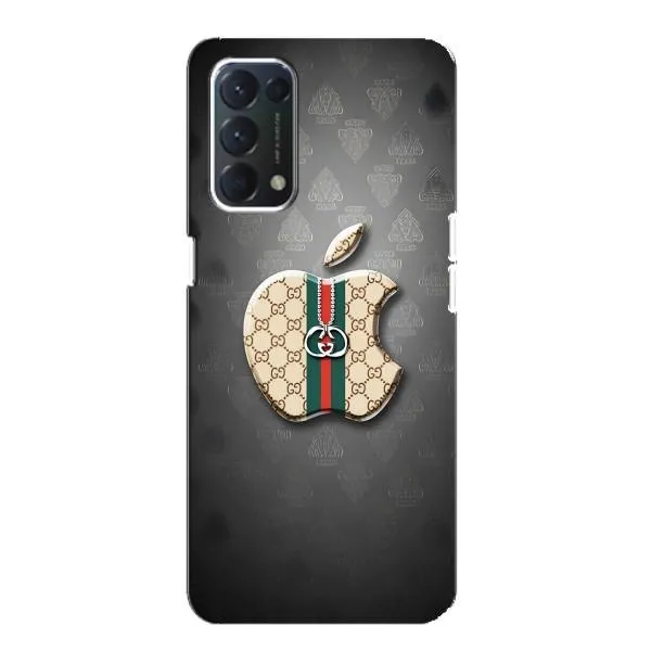 Чехол с принтом «Apple gucci» для OPPO Find X3 Lite
