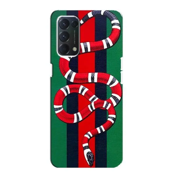 Чехол с принтом «Gucci змия» для OPPO Find X3 Lite