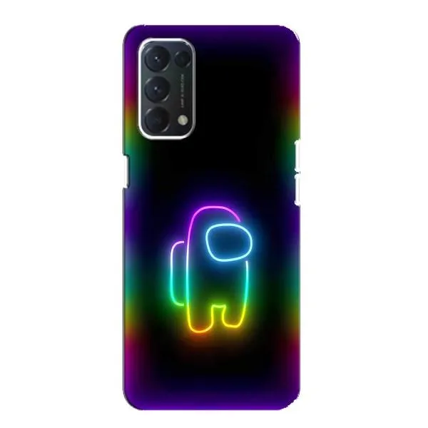 Чехол с принтом «Яркий скин» для OPPO Find X3 Lite