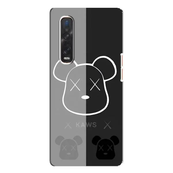 Чохол з принтом «БеарБрік очі» для OPPO Find X3 Pro