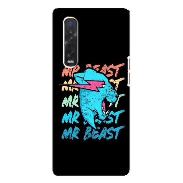 Чехол с принтом «logo Mr beast» для OPPO Find X3 Pro Чехол с принтом «logo Mr beast» для OPPO Find X3 Pro