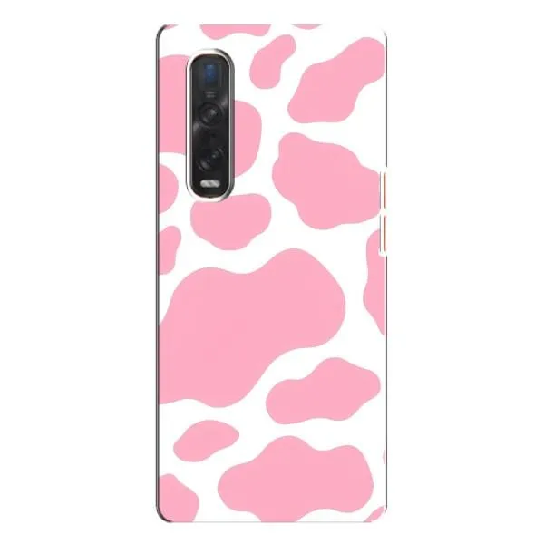 Чехол с принтом «Розовый принт» для OPPO Find X3 Pro
