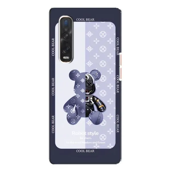 Чехол с принтом «Медвежонок LV» для OPPO Find X3 Pro