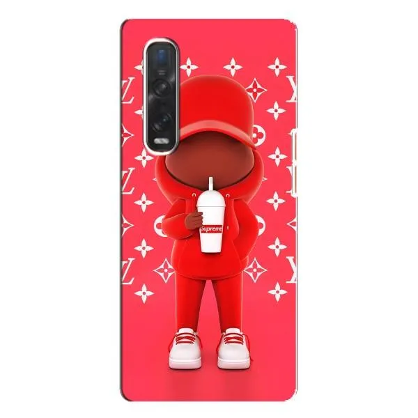 Чехол с принтом «Модный стиль» для OPPO Find X3 Pro