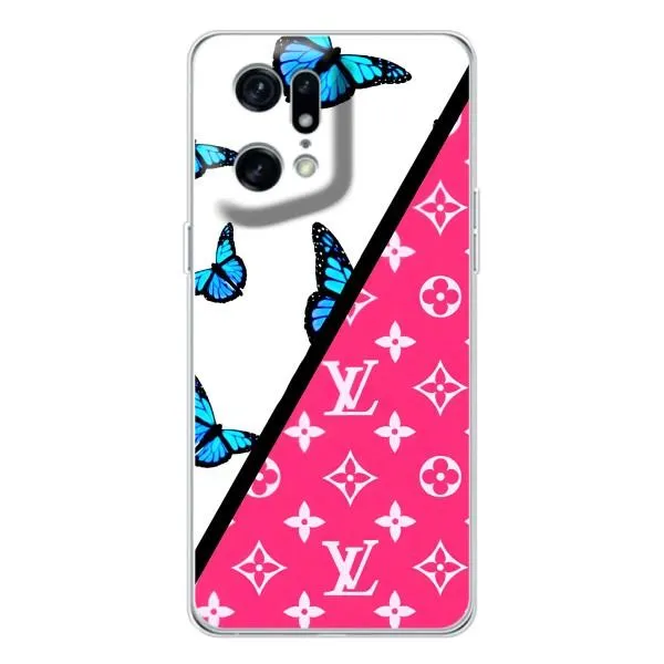 Чехол с принтом «Мода LV» для OPPO Find X5 Pro