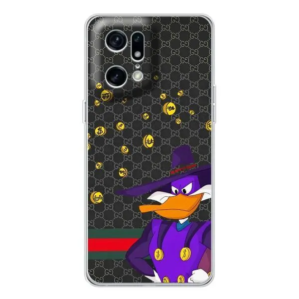 Чехол с принтом «Утка Гуччи» для OPPO Find X5 Pro