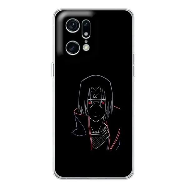 Чехол с принтом «силуэт Итачи» для OPPO Find X5 Pro
