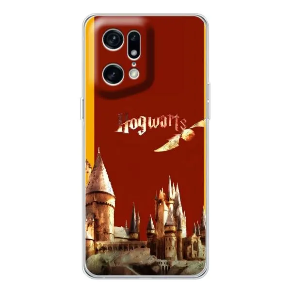 Чехол с принтом «Hogwarts» для OPPO Find X5 Pro