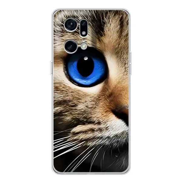 Чехол с принтом «Глаз кота» для OPPO Find X5 Pro