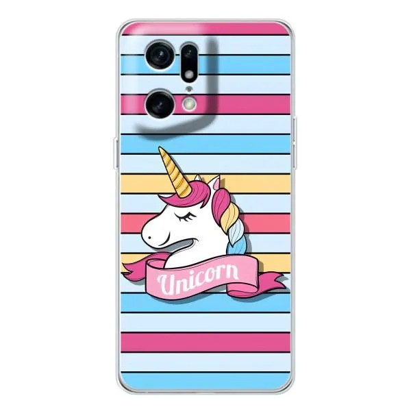 Чехол с принтом «Unicorn» для OPPO Find X5 Pro