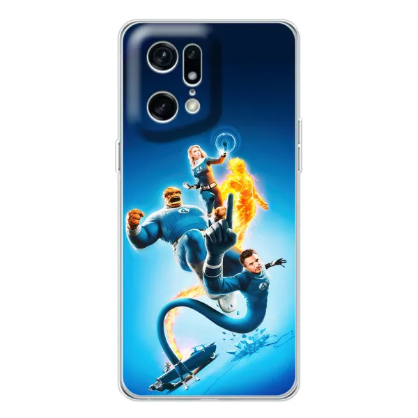 Чехол с принтом «Герои Фантастическая Четверка» для OPPO Find X5 Pro