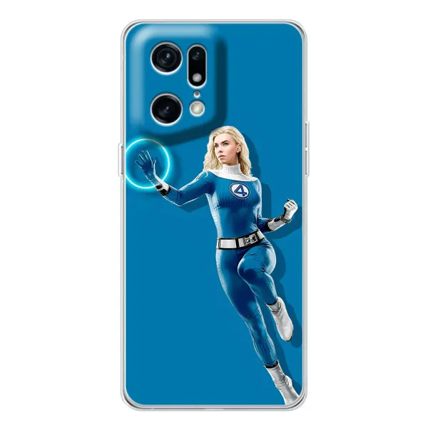 Чехол с принтом «Сью Сторм полет» для OPPO Find X5 Pro